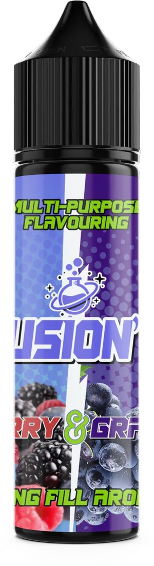 Fusion'D Berry & Grape 60 ml bottle